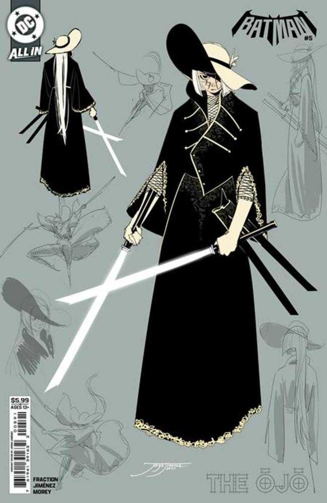 Batman #5 Cover G Jorge Jimenez The Ojo Design Card Stock Variant | Odin's Place