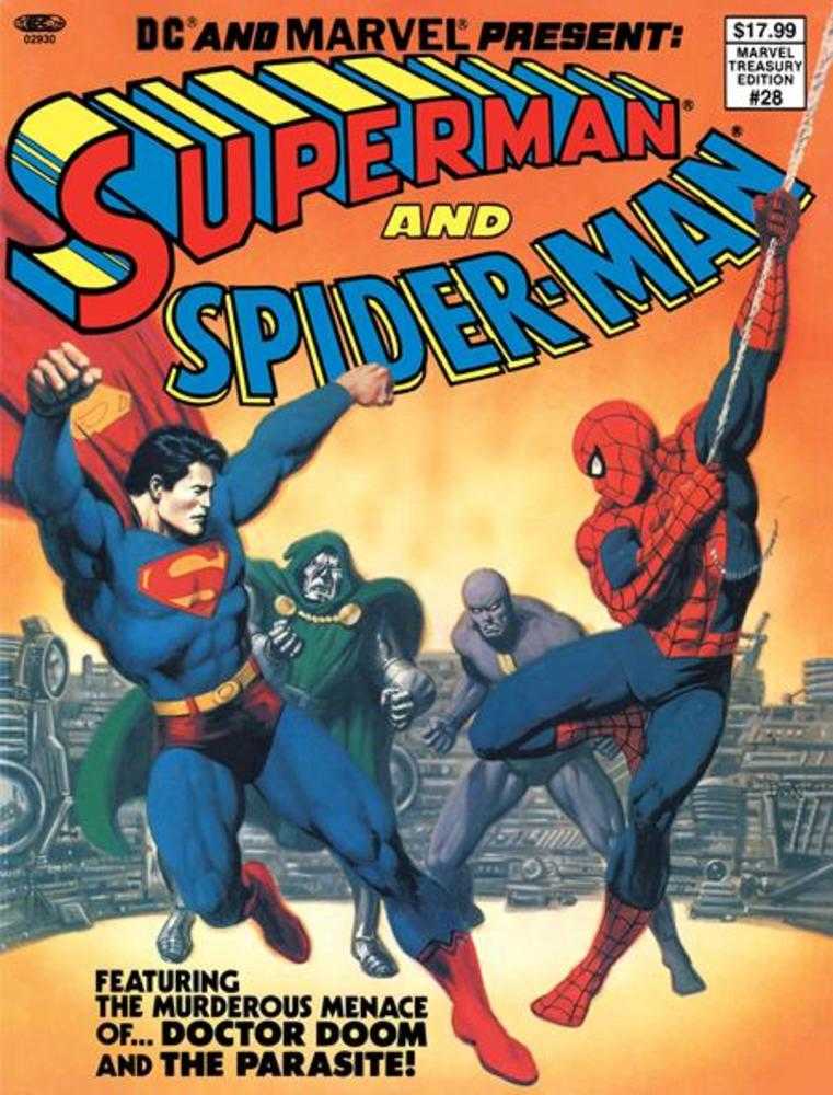 DC And Marvel Present Superman And Spider-Man (Marvel Treasury Edition #28) #1 Facsimile Edition Cover A John Romita Sr & Bob Larkin | Odin's Place