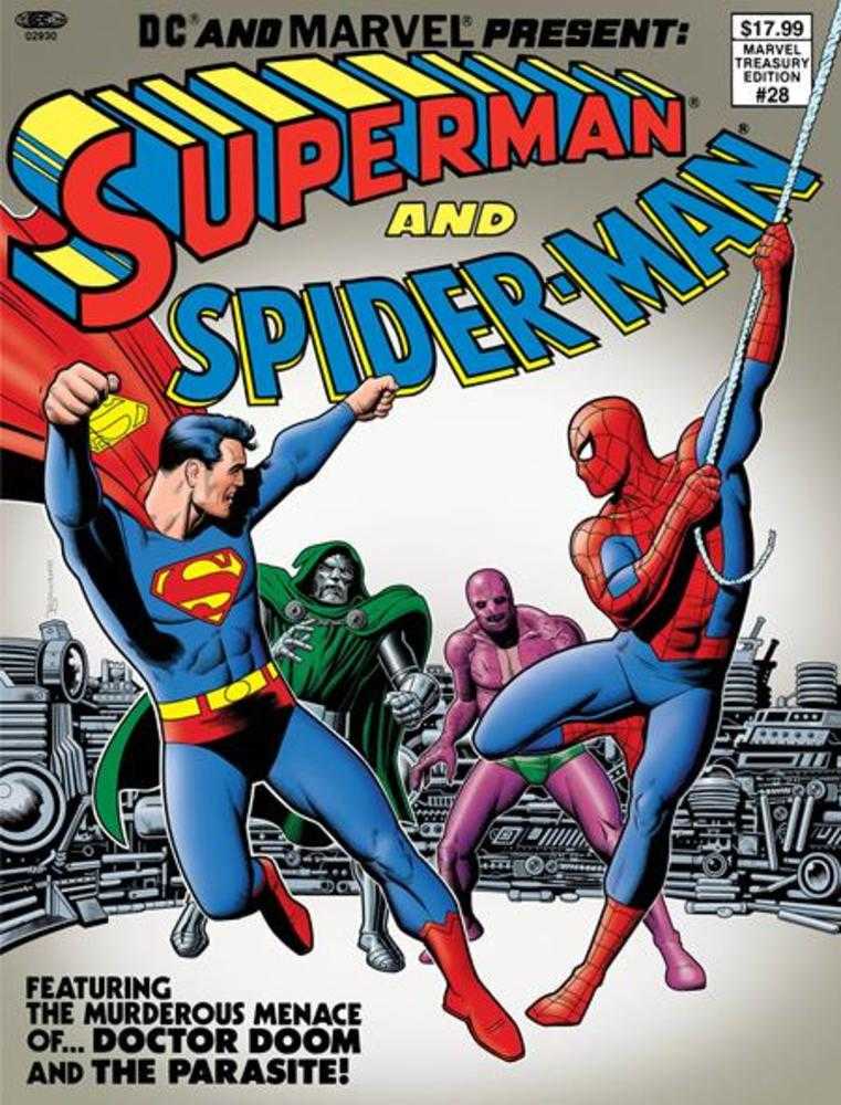 DC And Marvel Present Superman And Spider-Man (Marvel Treasury Edition #28) #1 Facsimile Edition Cover B Brian Bolland  Variant | Odin's Place