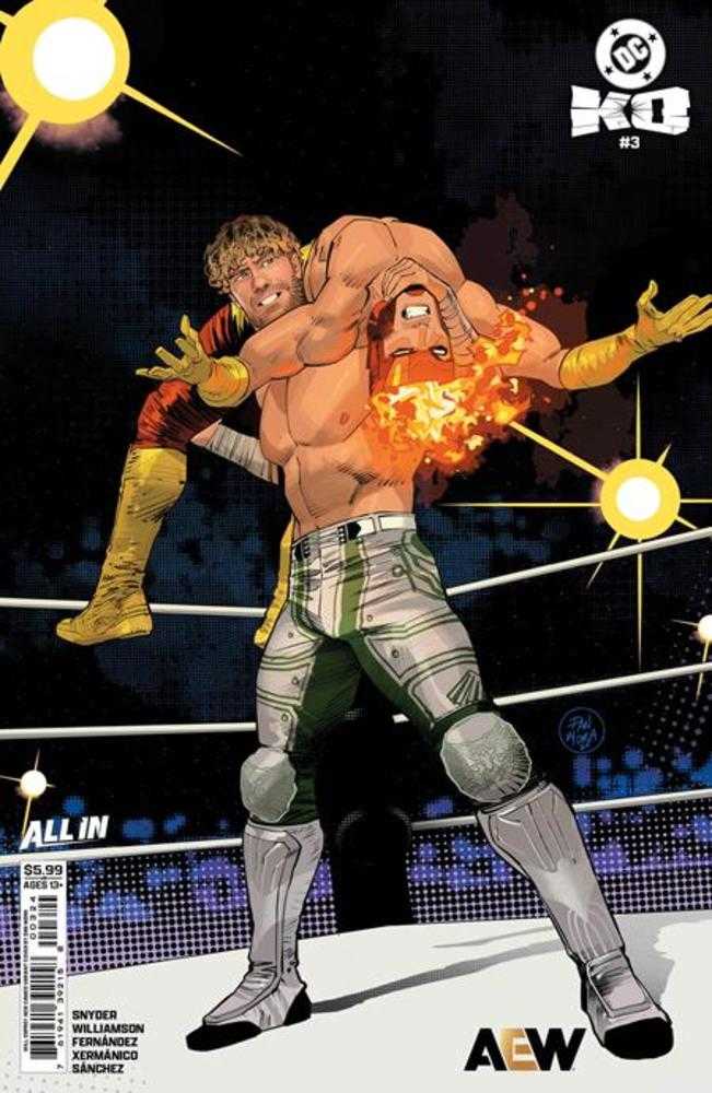 DC K.O. #3 (Of 5) Cover I Dan Mora Aew Cameo Card Stock Variant | Odin's Place