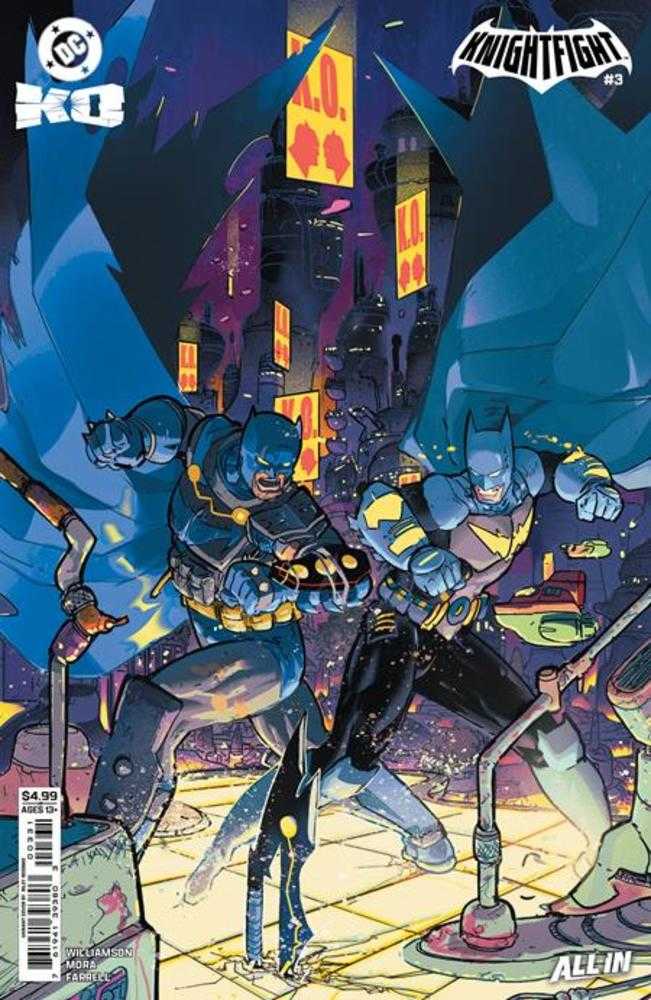 DC K.O. Knightfight #3 (Of 4) Cover D Riley Rossmo Card Stock Variant | Odin's Place