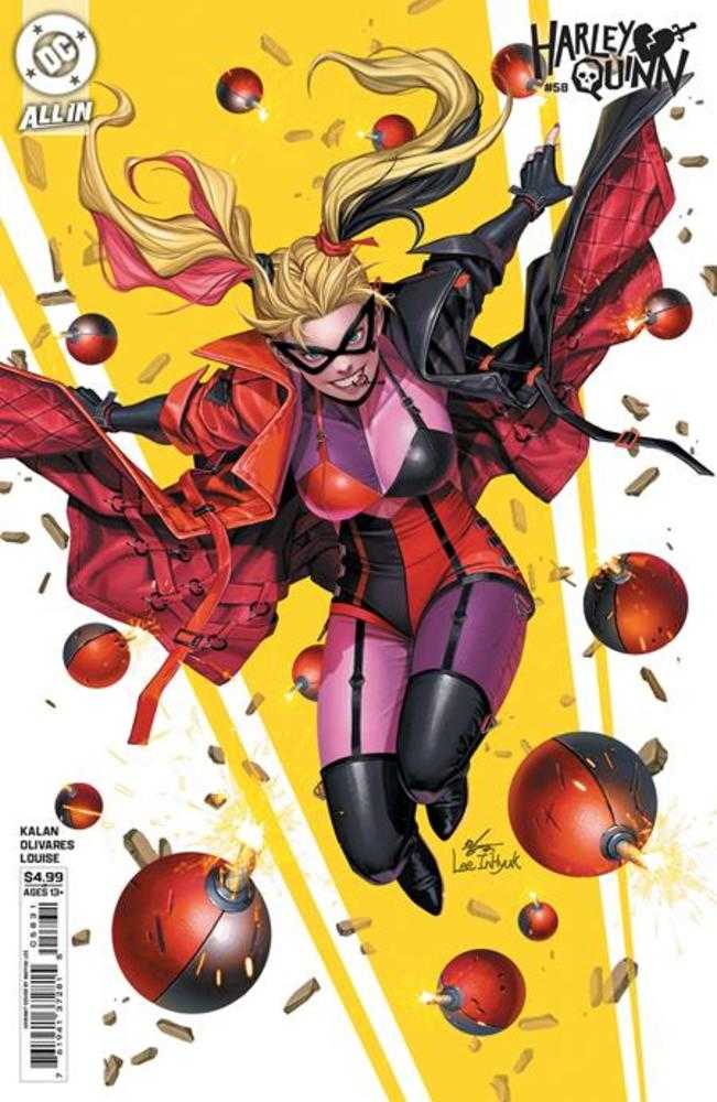 Harley Quinn #58 Cover C Inhyuk Lee Card Stock Variant | Dragon's Lair Comics and Fantasy Houston TX