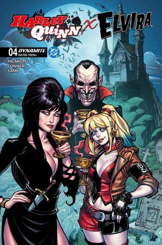 Harley Quinn X Elvira #4 Cover B Chad Hardin Variant | Odin's Lair