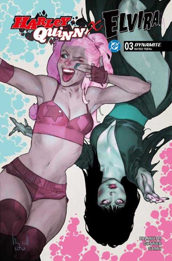 Harley Quinn X Elvira #4 Cover D Ben Caldwell Variant | Odin's Lair