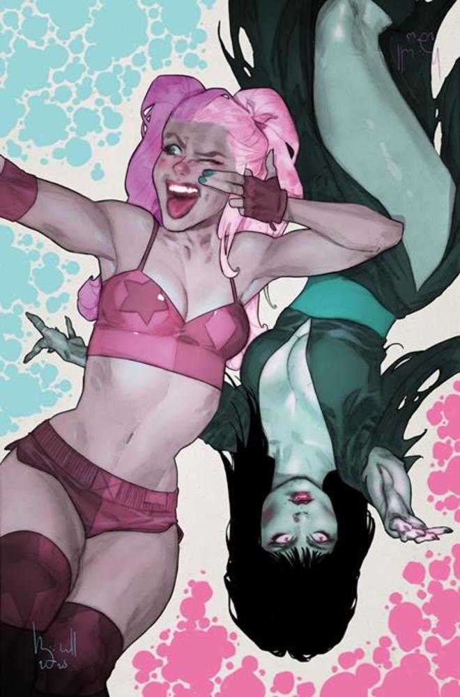Harley Quinn X Elvira #4 Cover I 1 in 10 Ben Caldwell Full Art Variant | Odin's Lair