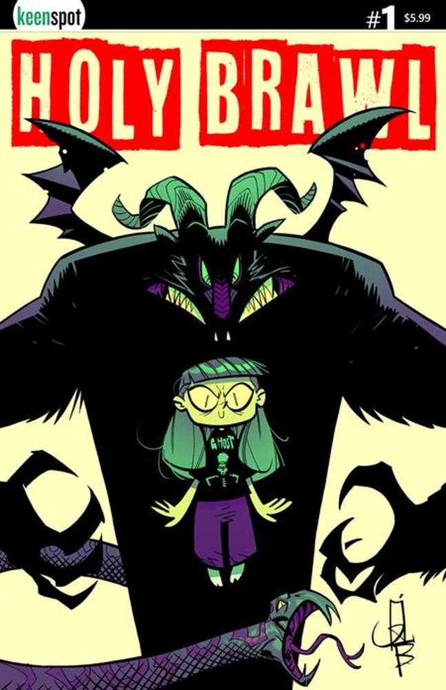 Holy Brawl #1 Cover A Athila Fabbio Yellow | Odin's Place