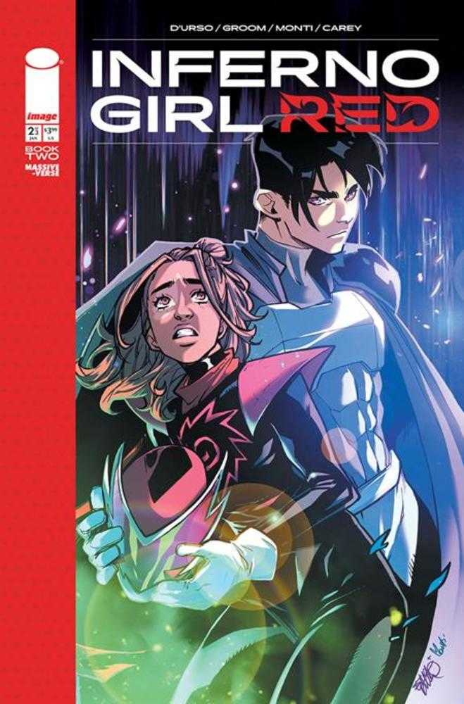 Inferno Girl Red Book Two #2 (Of 3) Cover A Erica D Urso | Odin's Place