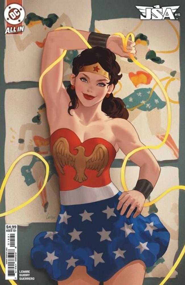 JSA #15 Cover B Lesley Leirix Li Card Stock Variant | Dragon's Lair Comics and Fantasy Houston TX