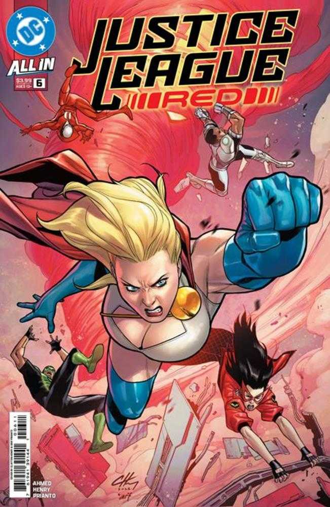 Justice League Red #6 (Of 6) Cover A Clayton Henry | Odin's Place