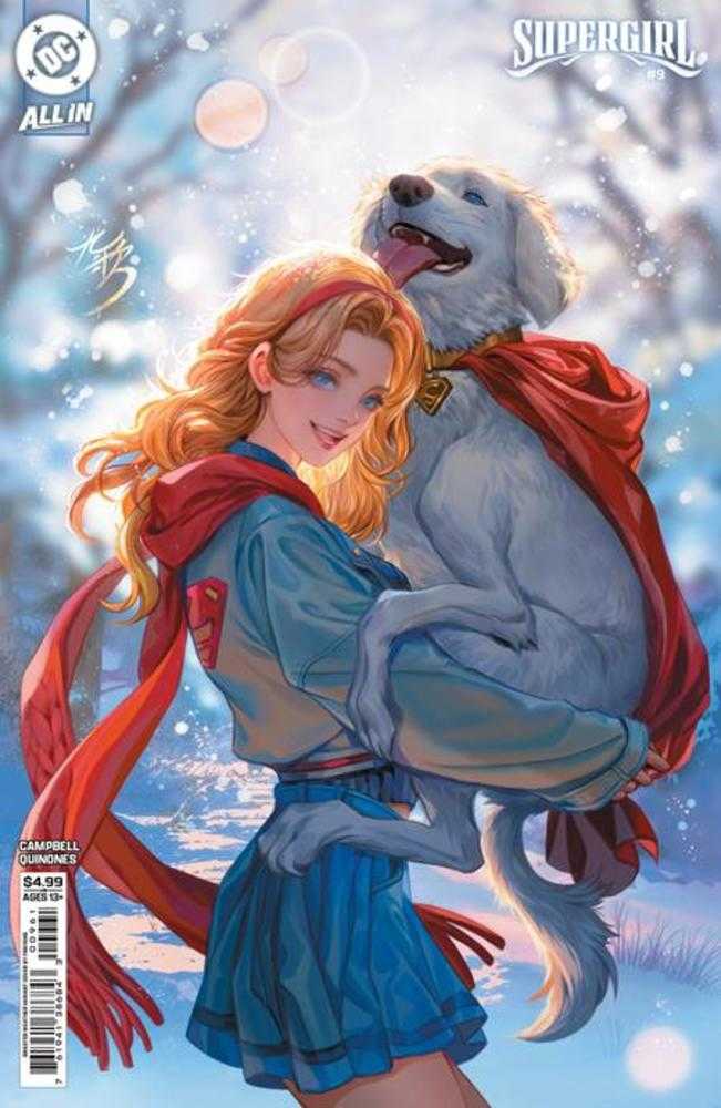 Supergirl #9 Cover E Fan Yang Sweater Weather Card Stock Variant | Odin's Place