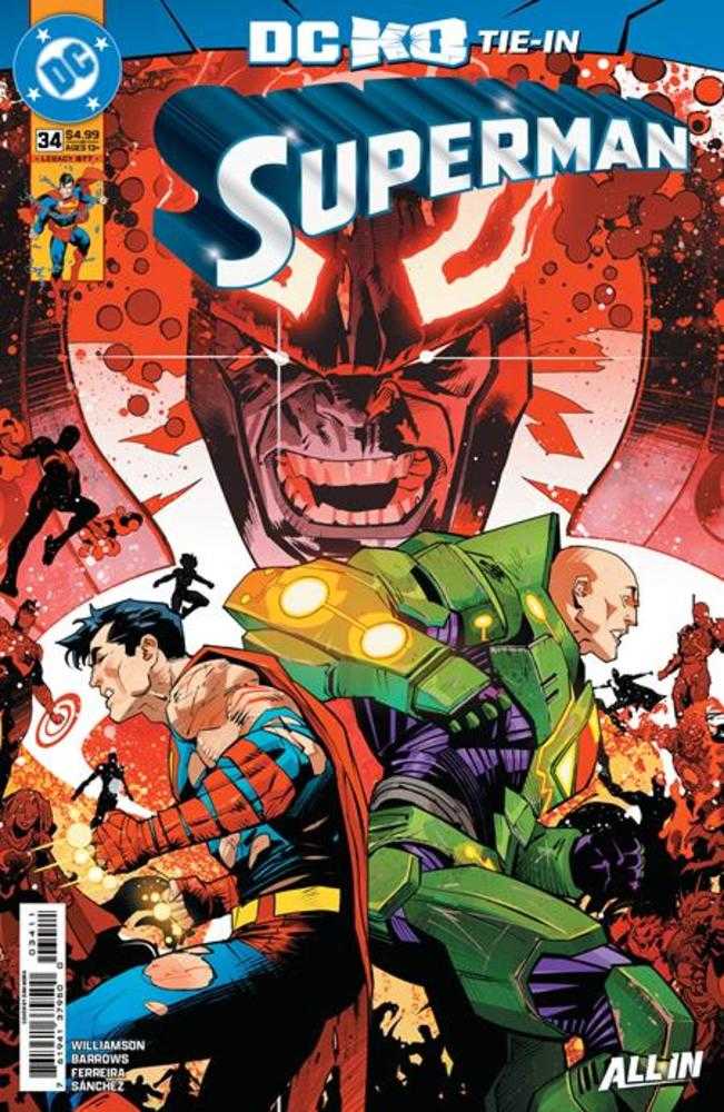 Superman #34 Cover A Dan Mora (DC K.O.) | Odin's Place