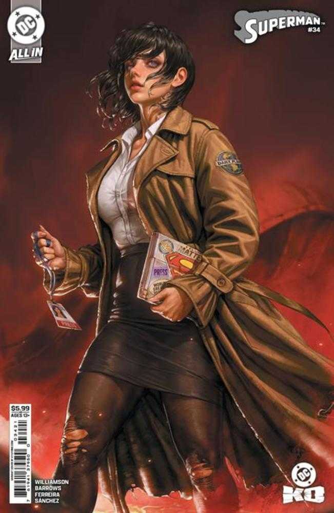 Superman #34 Cover B Kyuyong Eom Card Stock Variant (DC K.O.) | Odin's Place