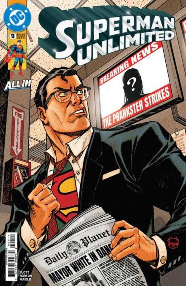 Superman Unlimited #9 Cover A Dave Johnson | Odin's Place