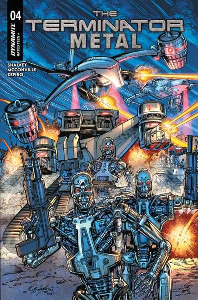 Terminator Metal #4 Cover B Bob Layton Variant | Odin's Place