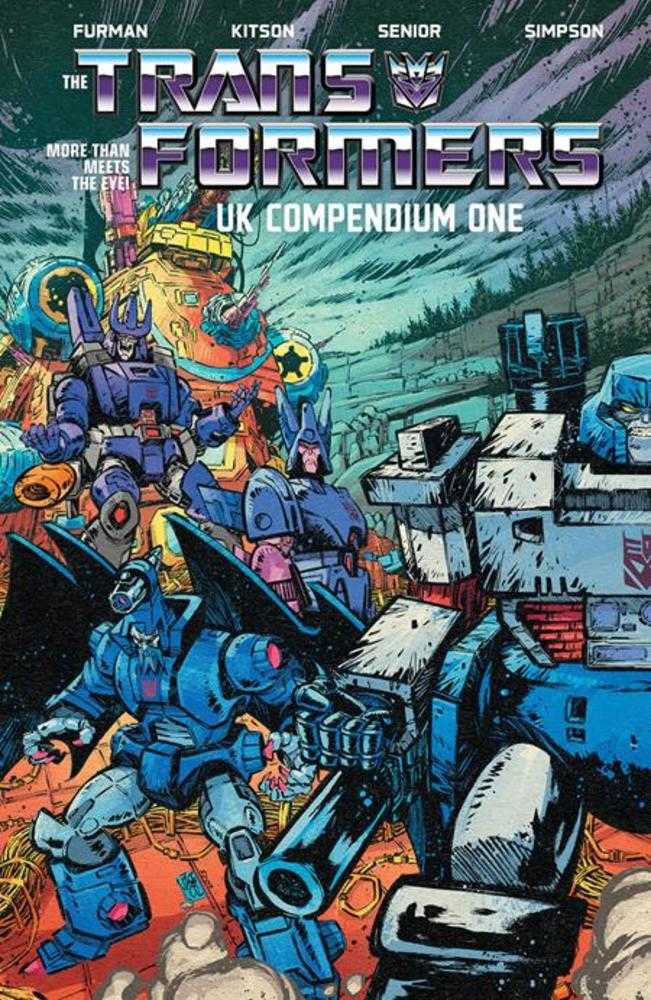 Transformers Uk Compendium TPB Book 01 Jorge Corona & Mike Spicer Cover | Odin's Place