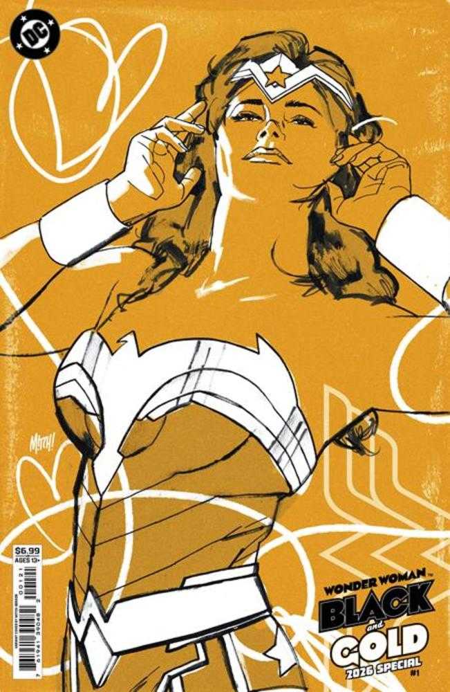 Wonder Woman Black & Gold 2026 Special #1 (One Shot) Cover B Mitch Gerads Card Stock Variant | Odin's Place
