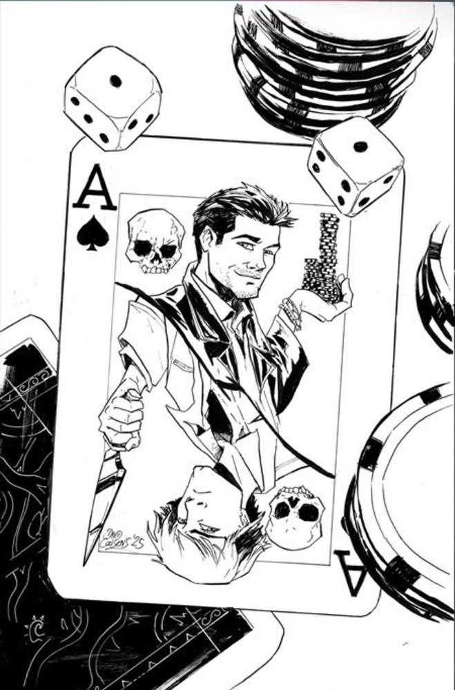 Supernatural #2 Cover L Inc 1:11 David Cousens Line Art Virgin Foc Bonus Variant | Dragon's Lair Comics and Fantasy Houston TX