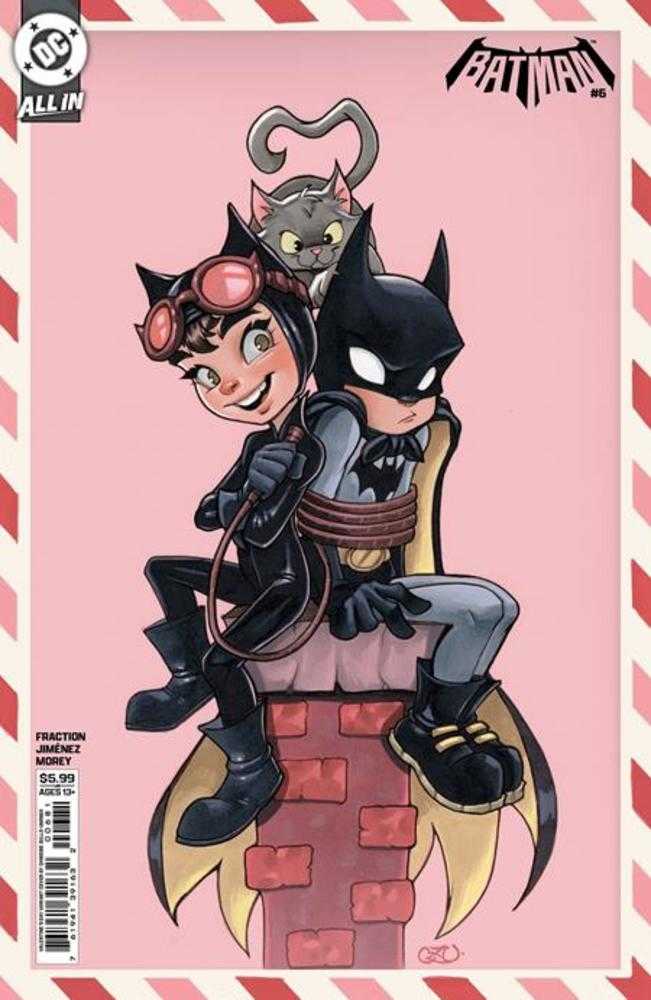 Batman #6 Cover F Chrissie Zullo Valentines Day Card Stock Variant | Odin's Place