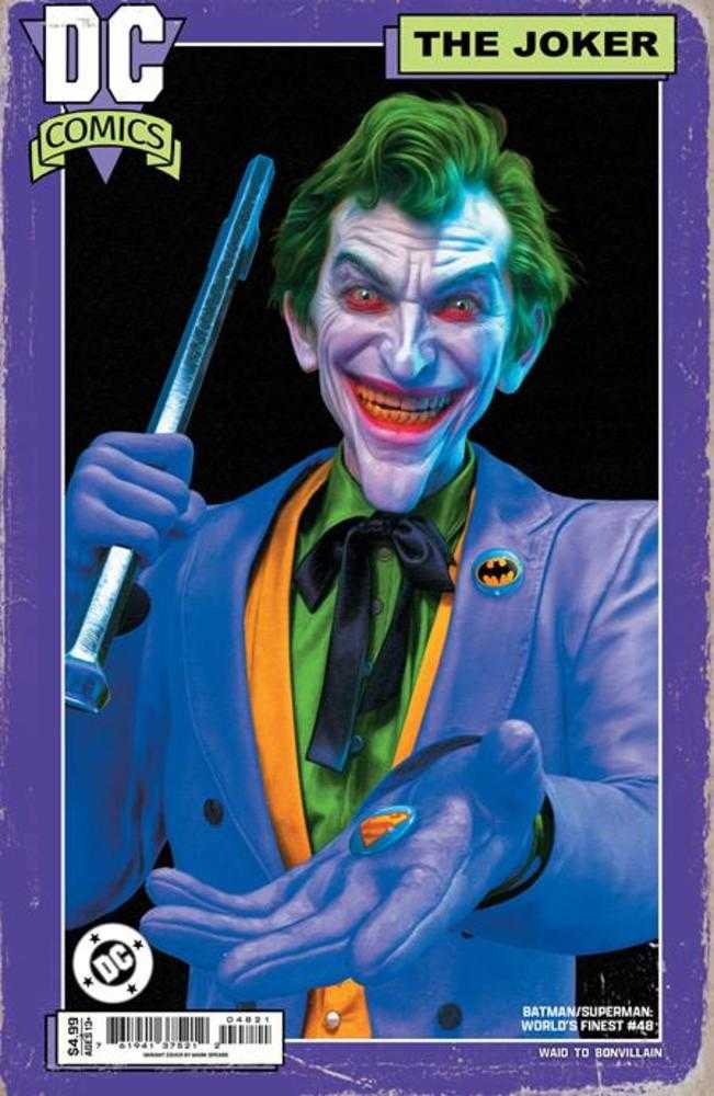 Batman Superman Worlds Finest #48 Cover B Mark Spears Card Stock Variant | Odin's Place
