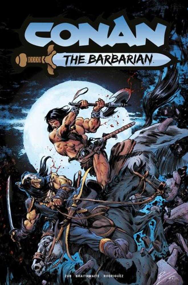 Conan The Barbarian #29 Cover F Roberto De La Torre Foil Variant (Mature) | Odin's Place