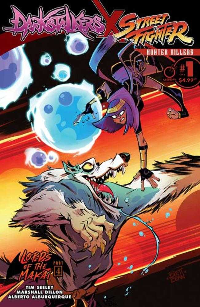 Darkstalkers X Street Fighter Hunter Killers #1 (One Shot) Cover B Brett Bean Variant | Odin's Place