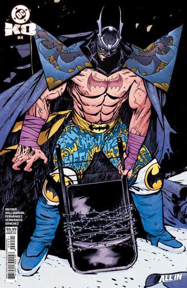 DC K.O. #4 (Of 5) Cover B Daniel Warren Johnson Card Stock Variant | Odin's Place