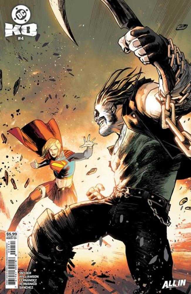 DC K.O. #4 (Of 5) Cover D Rafael Albuquerque Card Stock Variant | Odin's Place