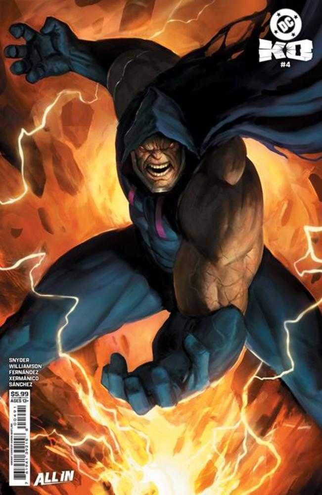 DC K.O. #4 (Of 5) Cover F Aaron Bartling Darkseid Card Stock Variant | Odin's Lair