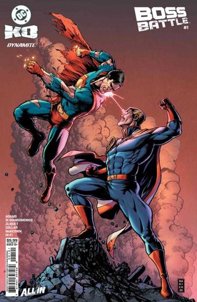 DC K.O. Boss Battle #1 (One Shot) Cover B Darick Robertson Card Stock Variant | Odin's Place