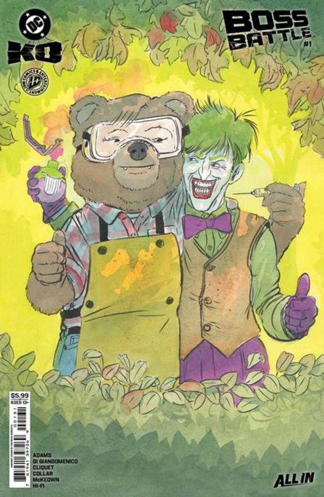 DC K.O. Boss Battle #1 (One Shot) Cover C Patrick Horvath Card Stock Variant | Odin's Place