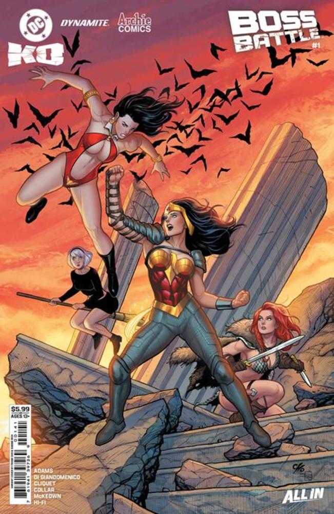 DC K.O. Boss Battle #1 (One Shot) Cover D Frank Cho Card Stock Variant | Odin's Place