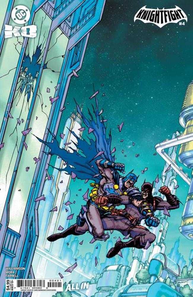 DC K.O. Knightfight #4 (Of 4) Cover B Chris Burnham Card Stock Variant | Odin's Place