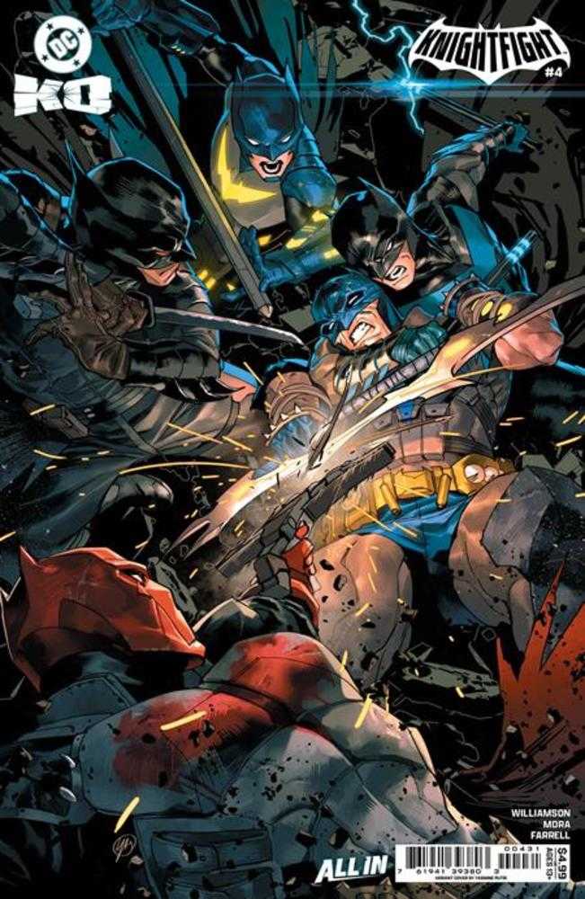 DC K.O. Knightfight #4 (Of 4) Cover C Yasmine Putri Card Stock Variant | Odin's Place