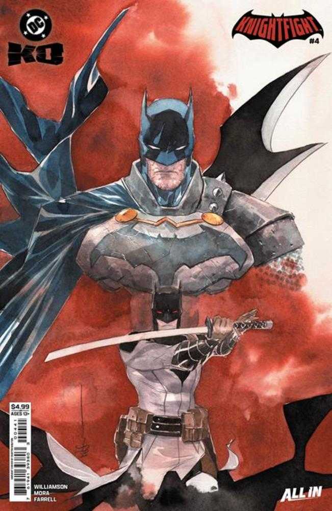 DC K.O. Knightfight #4 (Of 4) Cover D Dustin Nguyen Card Stock Variant | Odin's Place