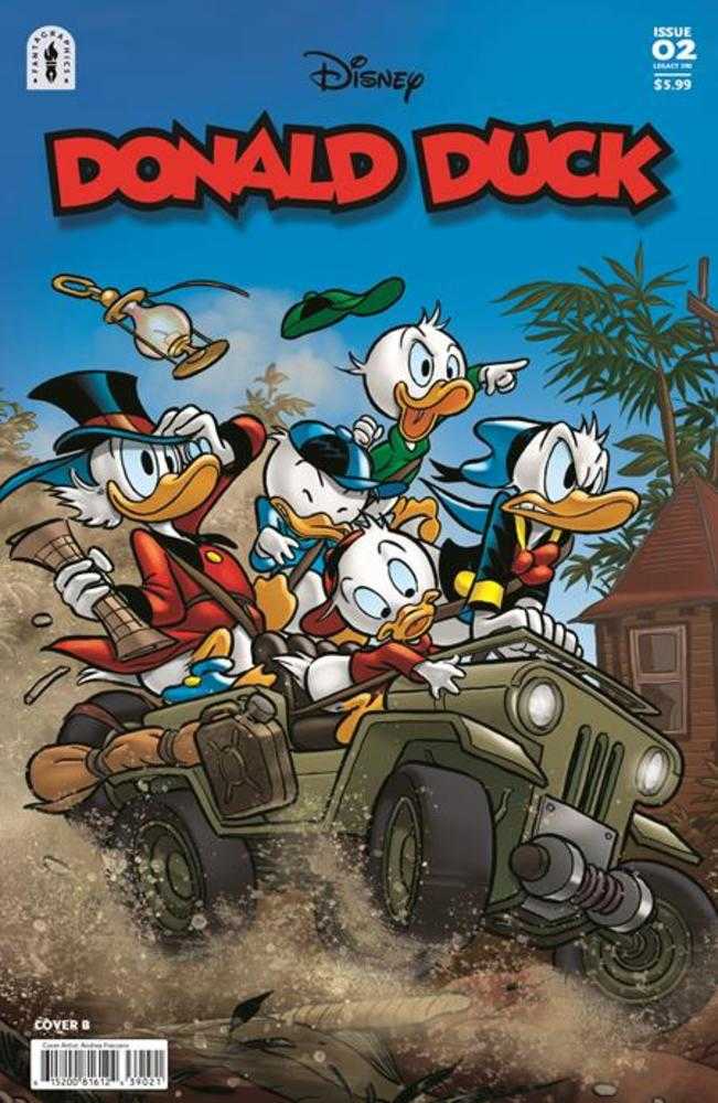 Donald Duck Legacy #390 Master Of Disaster Cover B Andres Freccero Variant | Odin's Place