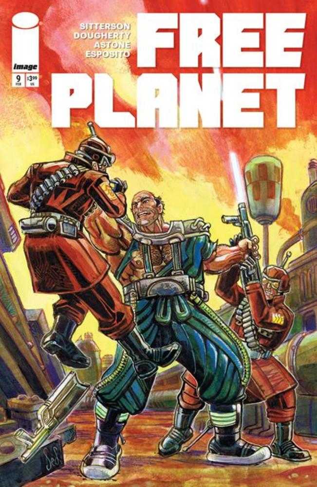 Free Planet #9 Cover B Jed Dougherty Variant | Odin's Lair