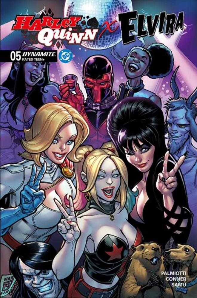 Harley Quinn X Elvira #5 Cover B Chad Hardin Variant | Odin's Place