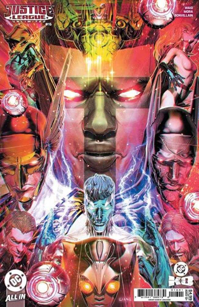 Justice League Unlimited #16 Cover E John Giang Card Stock Variant (DC K.O.) | Odin's Place
