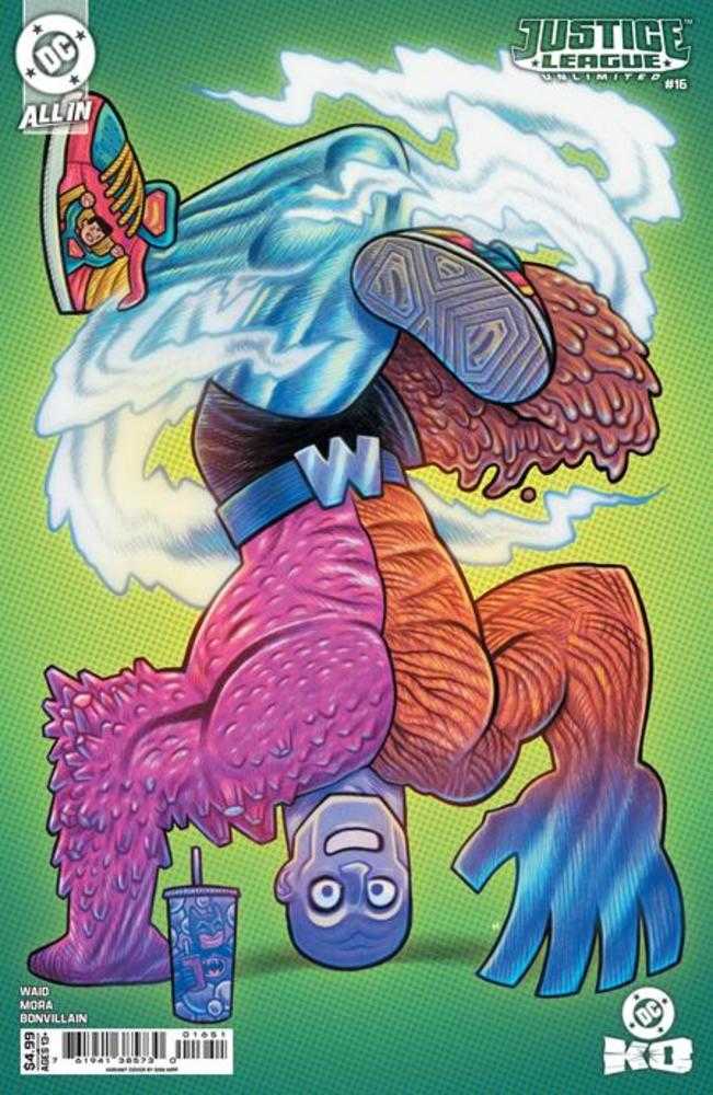 Justice League Unlimited #16 Cover D Dan Hipp Card Stock Variant (DC K.O.) | Odin's Place