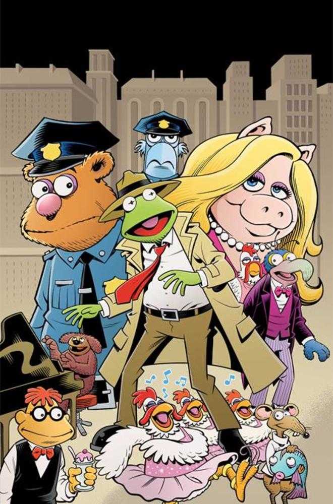Muppets Noir #1 Cover E Roger Langridge Metal Full Art Variant | Odin's Place
