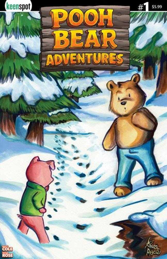 Pooh Bear Adventures #1 Cover A Tessa Rose (Bagged With Trading Card) | Odin's Place