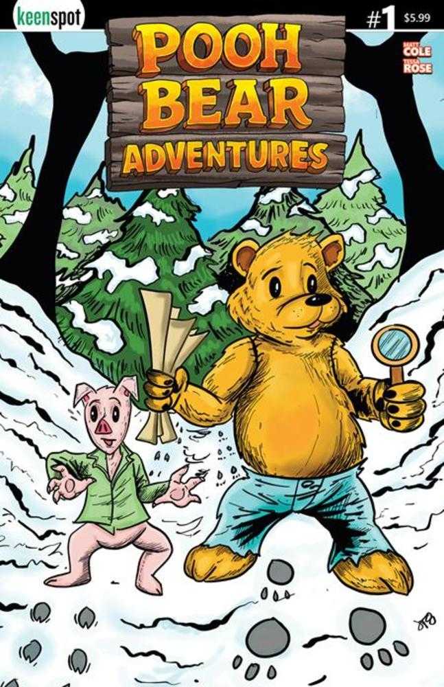 Pooh Bear Adventures #1 Cover C Jason Turner (Bagged With Trading Card) | Odin's Place