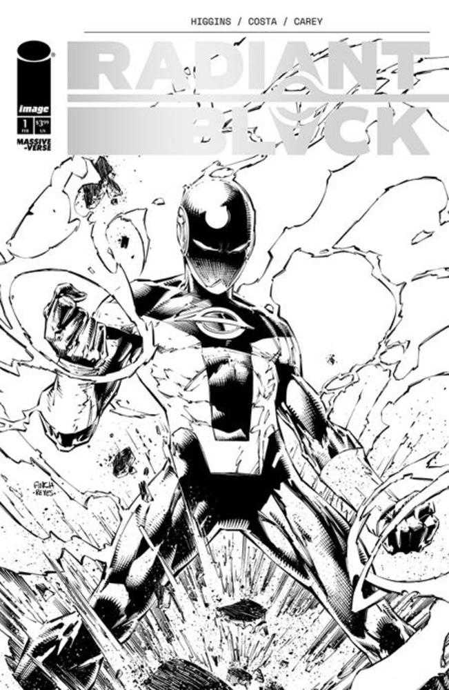 Radiant Black And White (One Shot) Cover A David Finch | Odin's Place