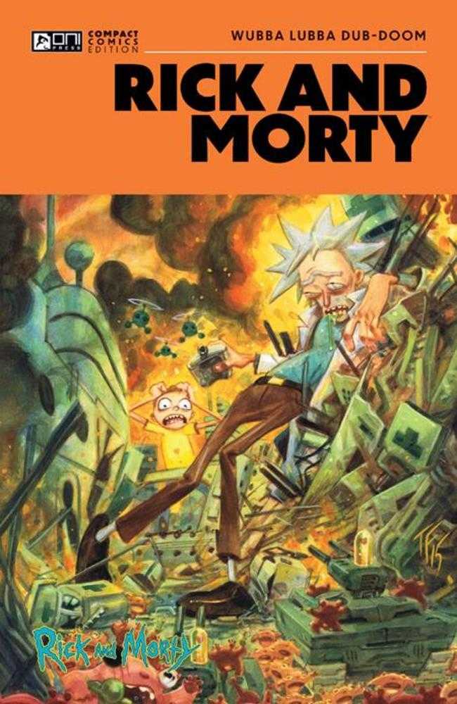 Rick And Morty Oni Compact Comics Edition TPB Wubba Lubba Dub Doom | Odin's Place