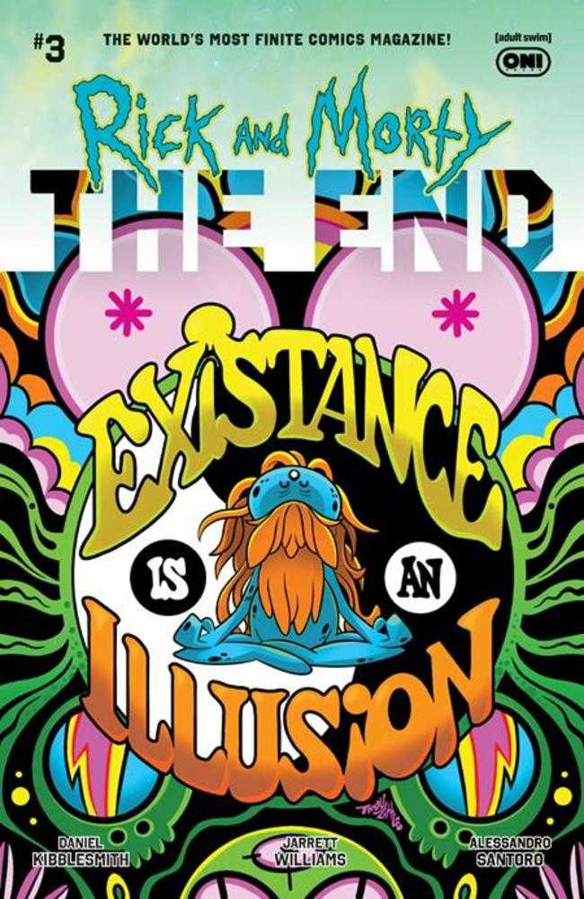 Rick And Morty The End #3 (Of 6) Cover B Troy Little Variant | Dragon's Lair Comics and Fantasy Houston TX