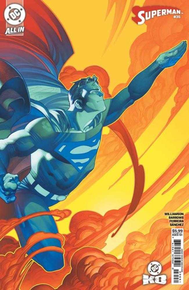 Superman #35 Cover E Chris Stevens Card Stock Variant (DC K.O.) | Odin's Place
