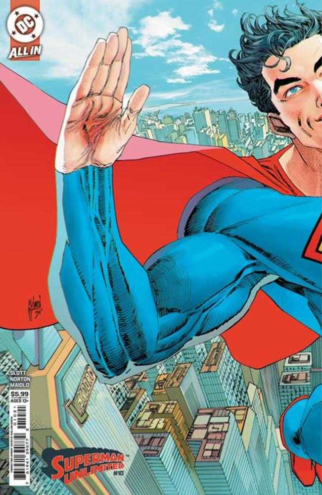 Superman Unlimited #10 Cover B Guillem March Connecting Card Stock Variant | Odin's Place