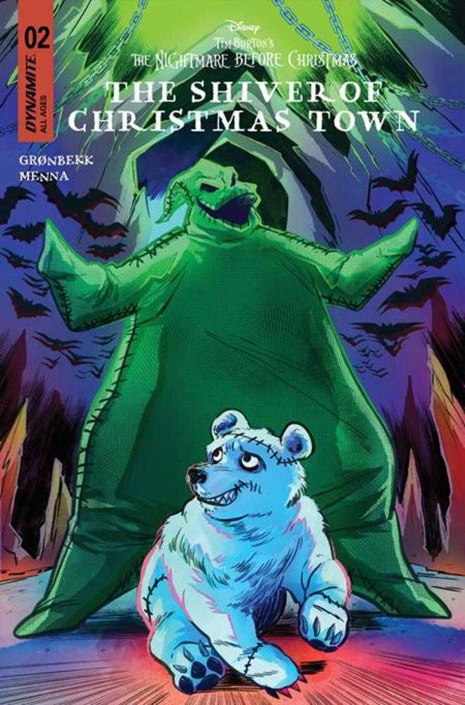 Tim Burtons The Nightmare Before Christmas The Shiver Of Christmas Town #2 Cover B Soo Lee Variant | Odin's Place