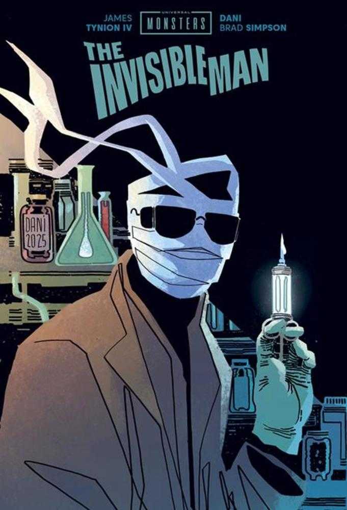Universal Monsters The Invisible Man Hardcover Dani & Brad Simpson Cover | Odin's Place