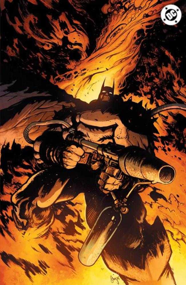 Absolute Batman 2025 Annual #1 (One Shot) 2nd Print Cover D Daniel Warren Johnson Flamethrower Foil Variant | Odin's Place